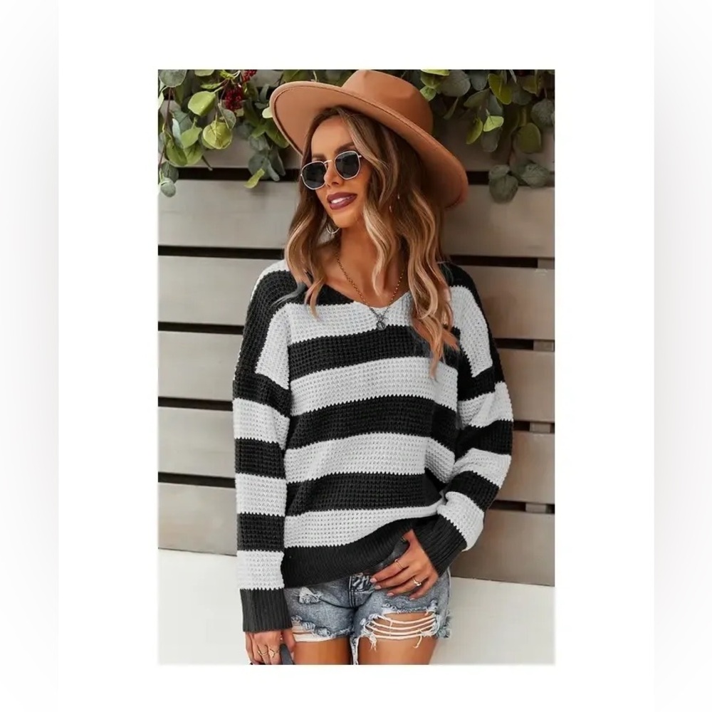 Colour Block Sweater